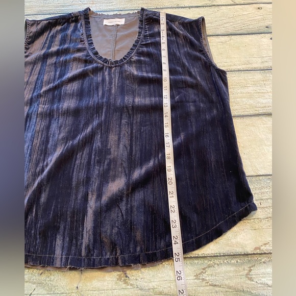 Dear John YANIS VELVETY TOP WINTER GREY. L - Picture 7 of 8